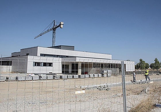 Obras del centro de salud de Nueva Segovia.