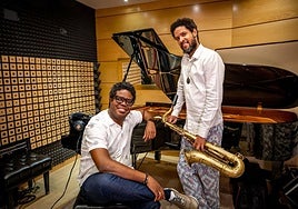 Iván 'Melon' Lewis y Ariel Bringuez.