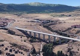Puente propuesto por el PSOE para conectar Segovia y Palazuelos de Eresma.
