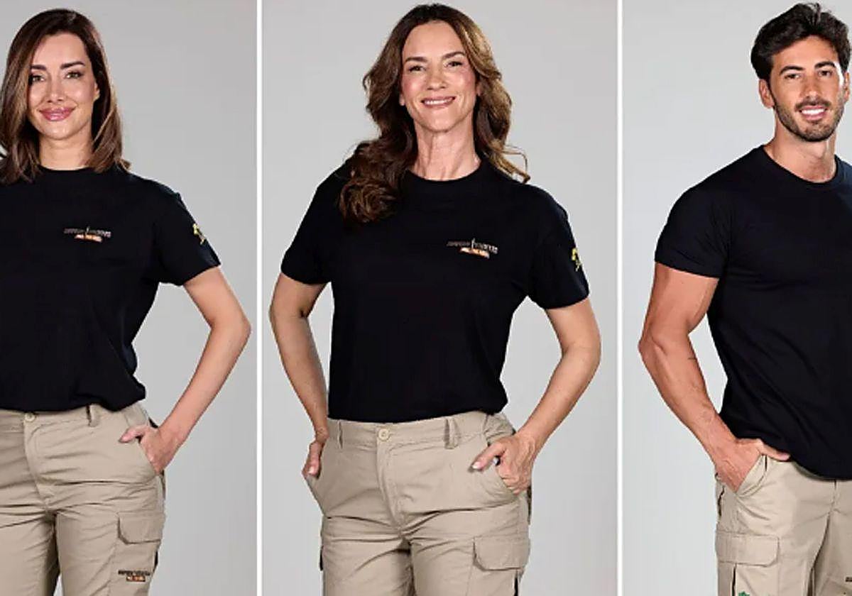 Los tres nominados de la semana en 'Supervivientes All Stars' Adara, Elena e Iván.