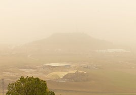 Episodio anterior de contaminación de partículas en suspensión por la intrusión de una masa de aire africano en Valladolid.