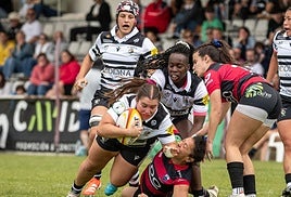 Imagen de un Salvador-San Cugat de la pasada temporada.