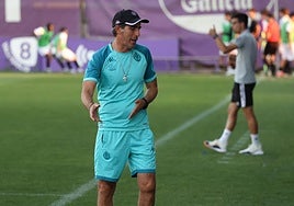 Almada, en el encuentro del pasado martes ante el Salamanca CF.