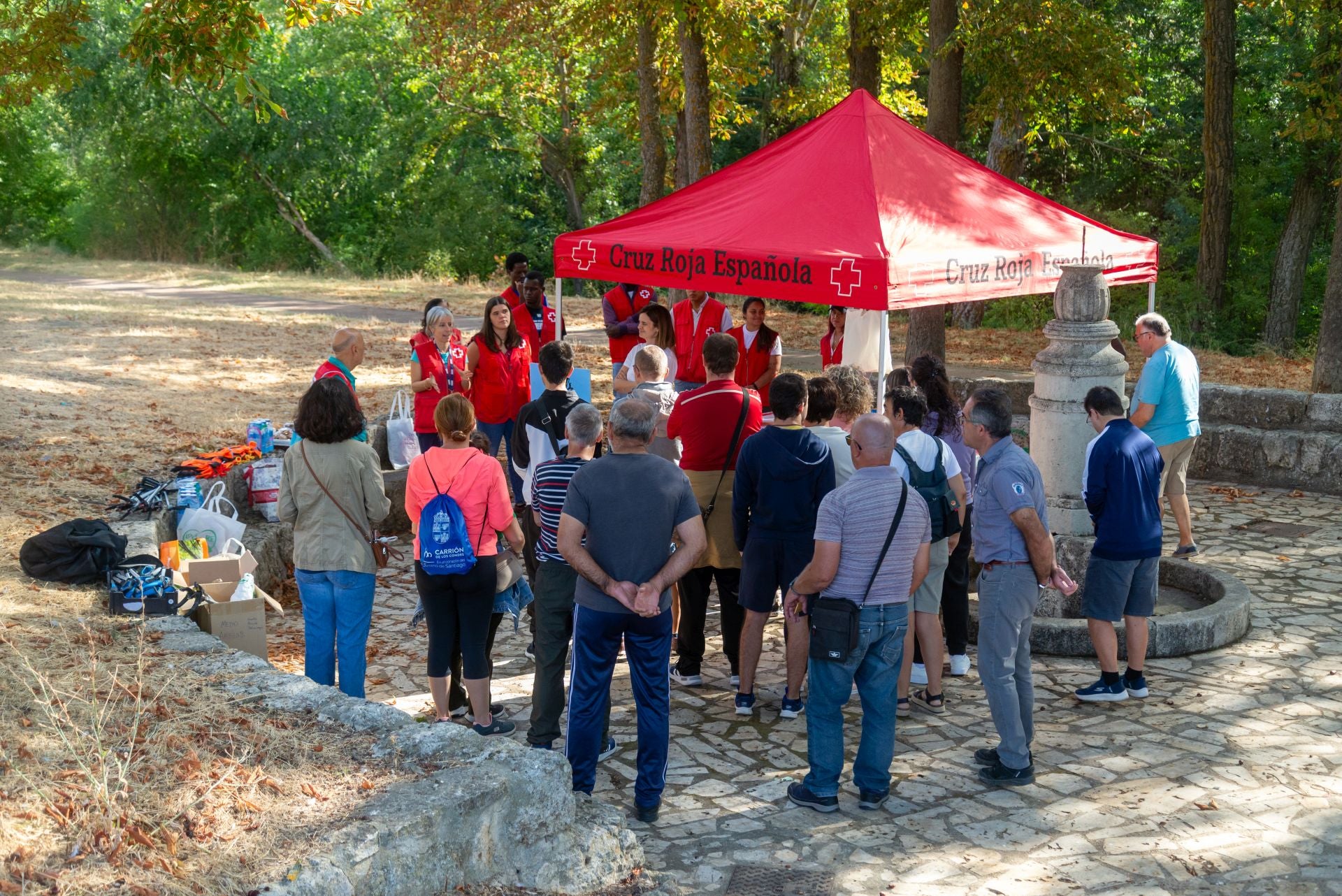 Unidos para limpiar la Fuente de la Salud
