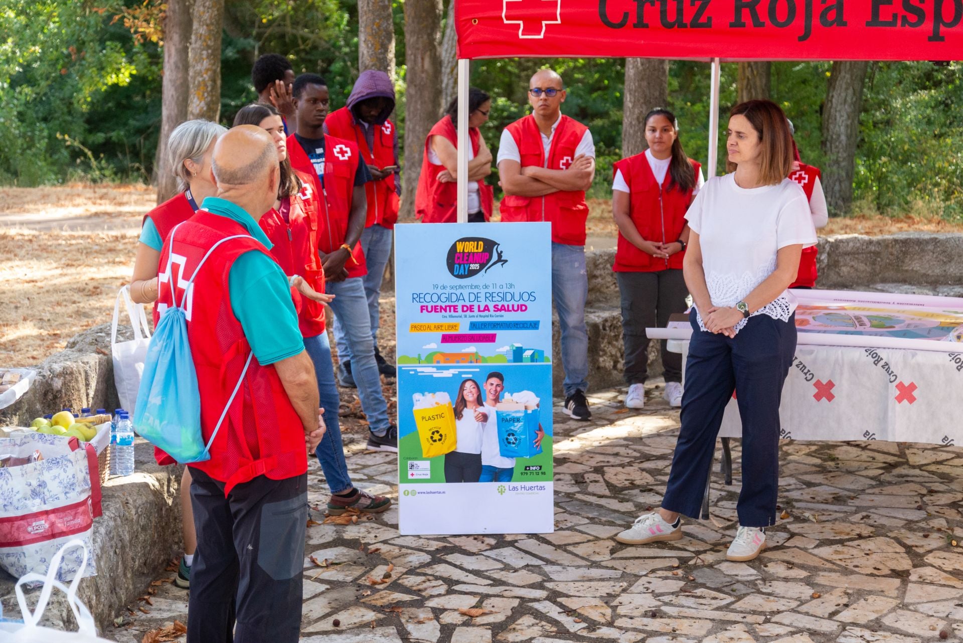Unidos para limpiar la Fuente de la Salud