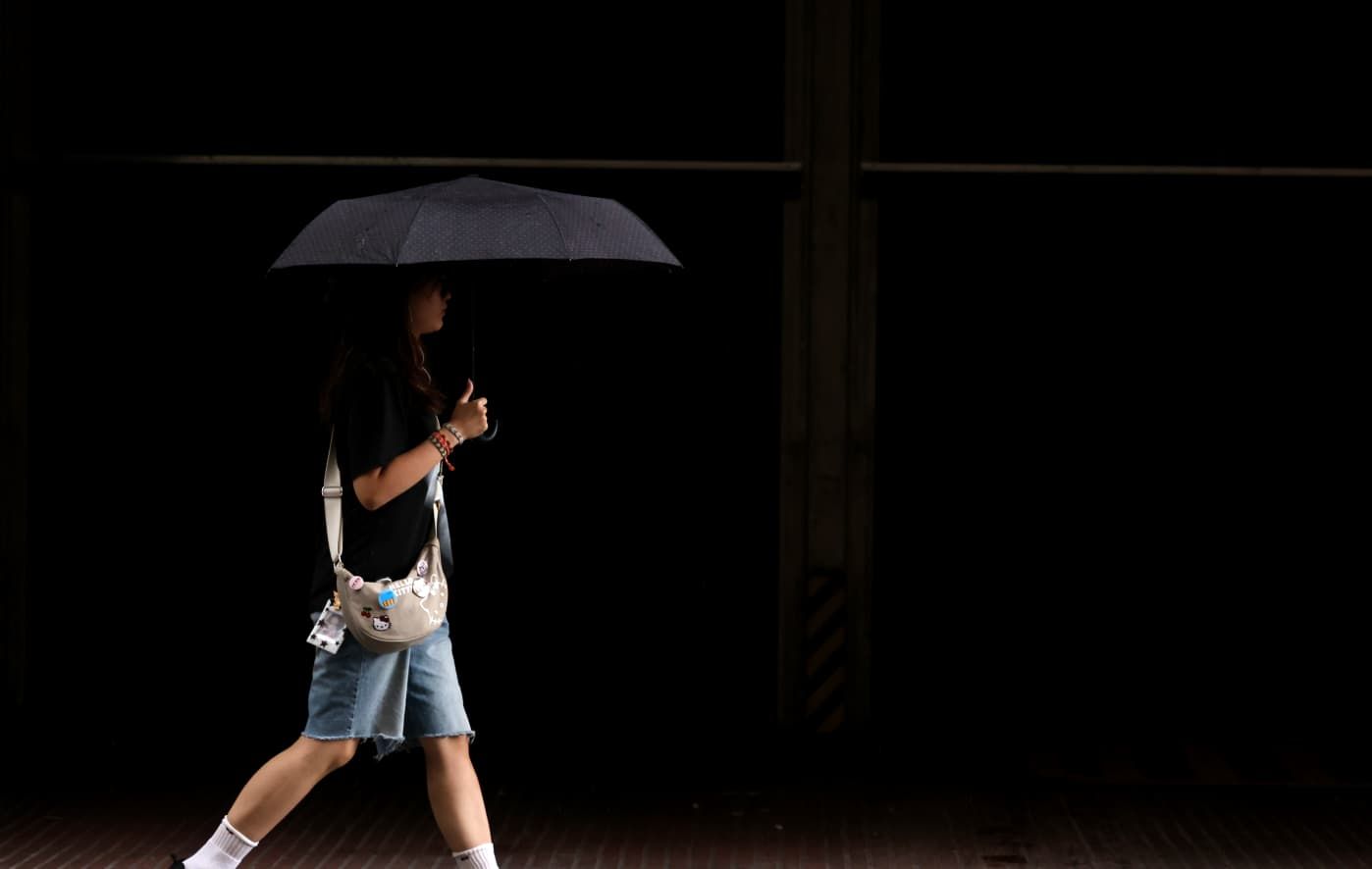 Las imágenes de la espectacular tromba de agua en Valladolid