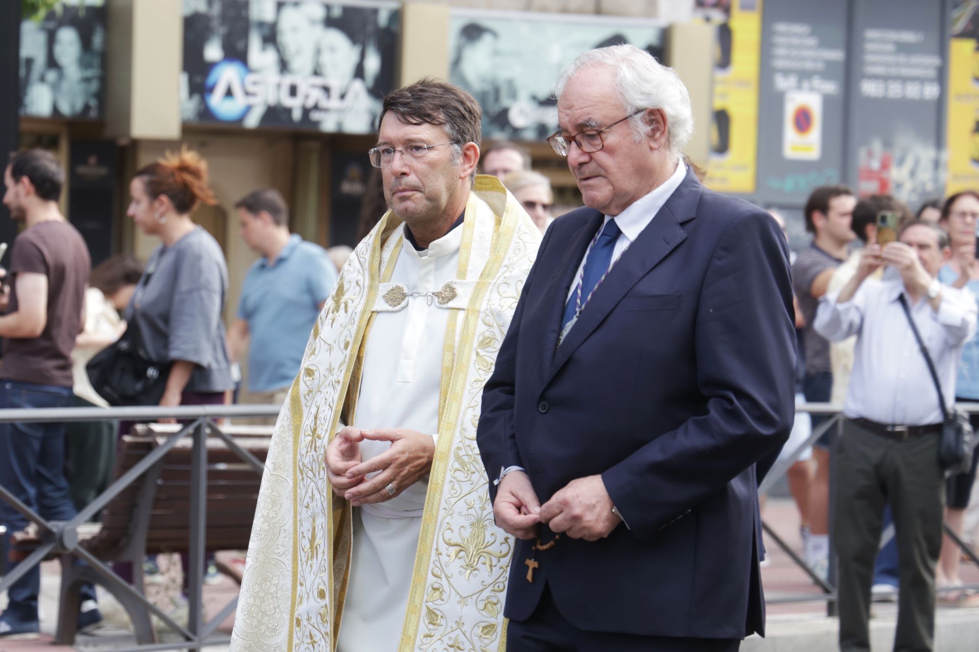 Las imágenes de la procesión de las Angustias en Valladolid