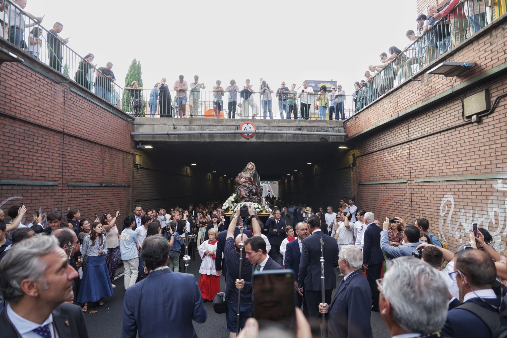 Las imágenes de la procesión de las Angustias en Valladolid