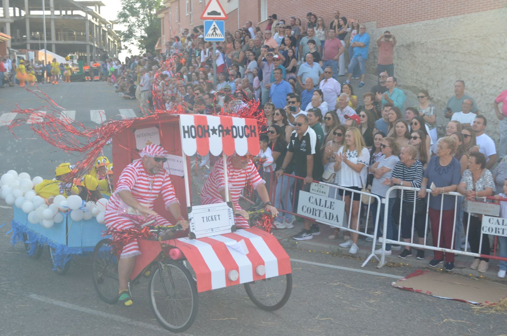 Las imágenes de los autos locos en Olmedo