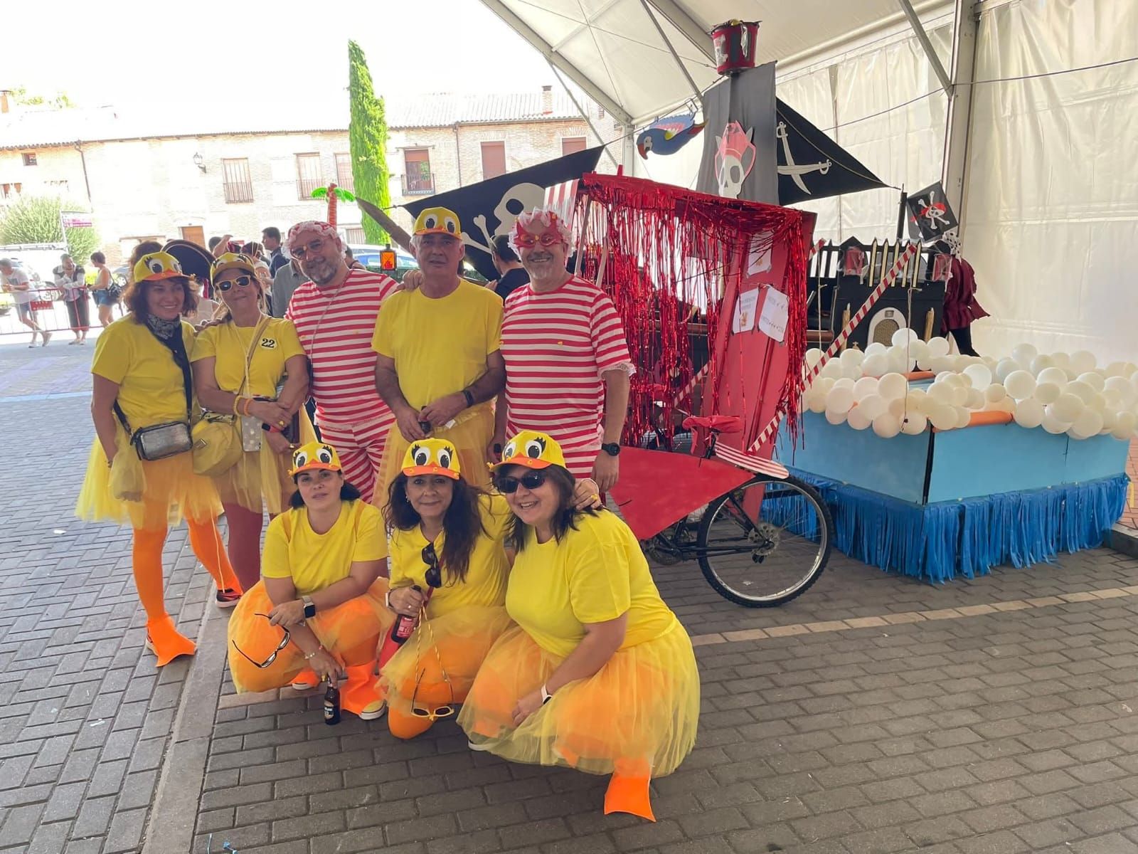 Las imágenes de los autos locos en Olmedo