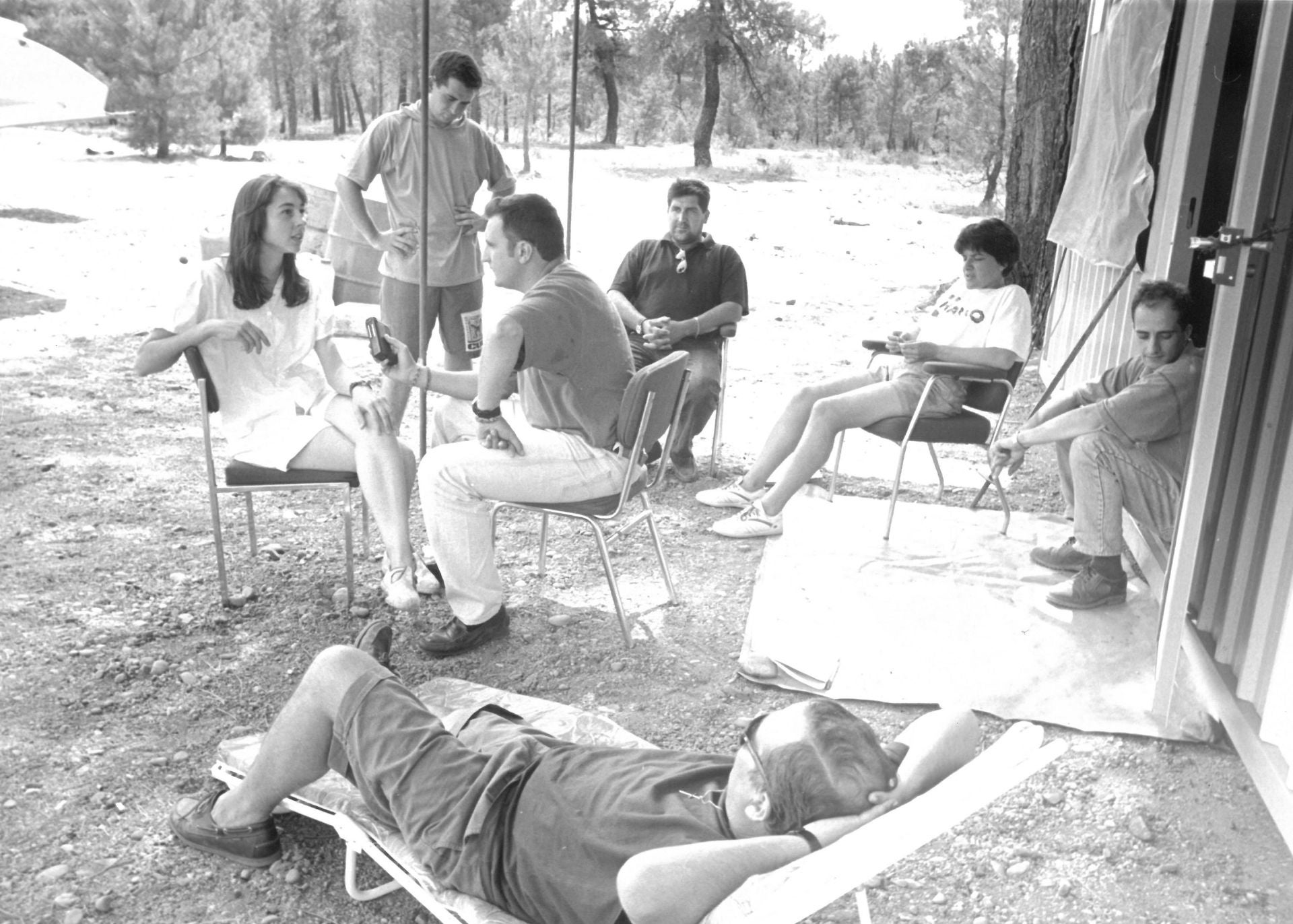 Entrevista al equipo de extinción de incendios de La Pedraja de Portillo. 1 de agosto de 1992.