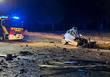 Muere un joven de 22 años en un choque con un camión en Traspinedo