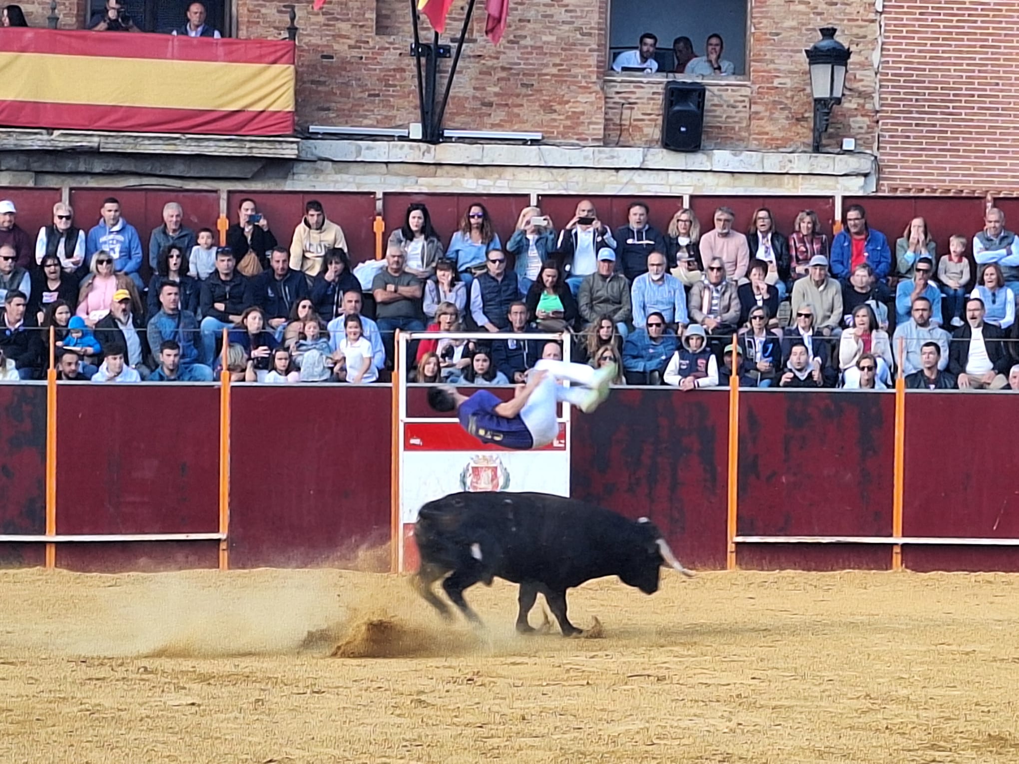 Los saltos de Christian Peñas ganan el concurso de cortes de Mayorga