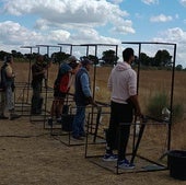 Participantes en la competición celebrada este fin de semana en Olmedo.