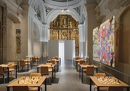 La Iglesia de San Martín de Arévalo acoje 'Jaque'.