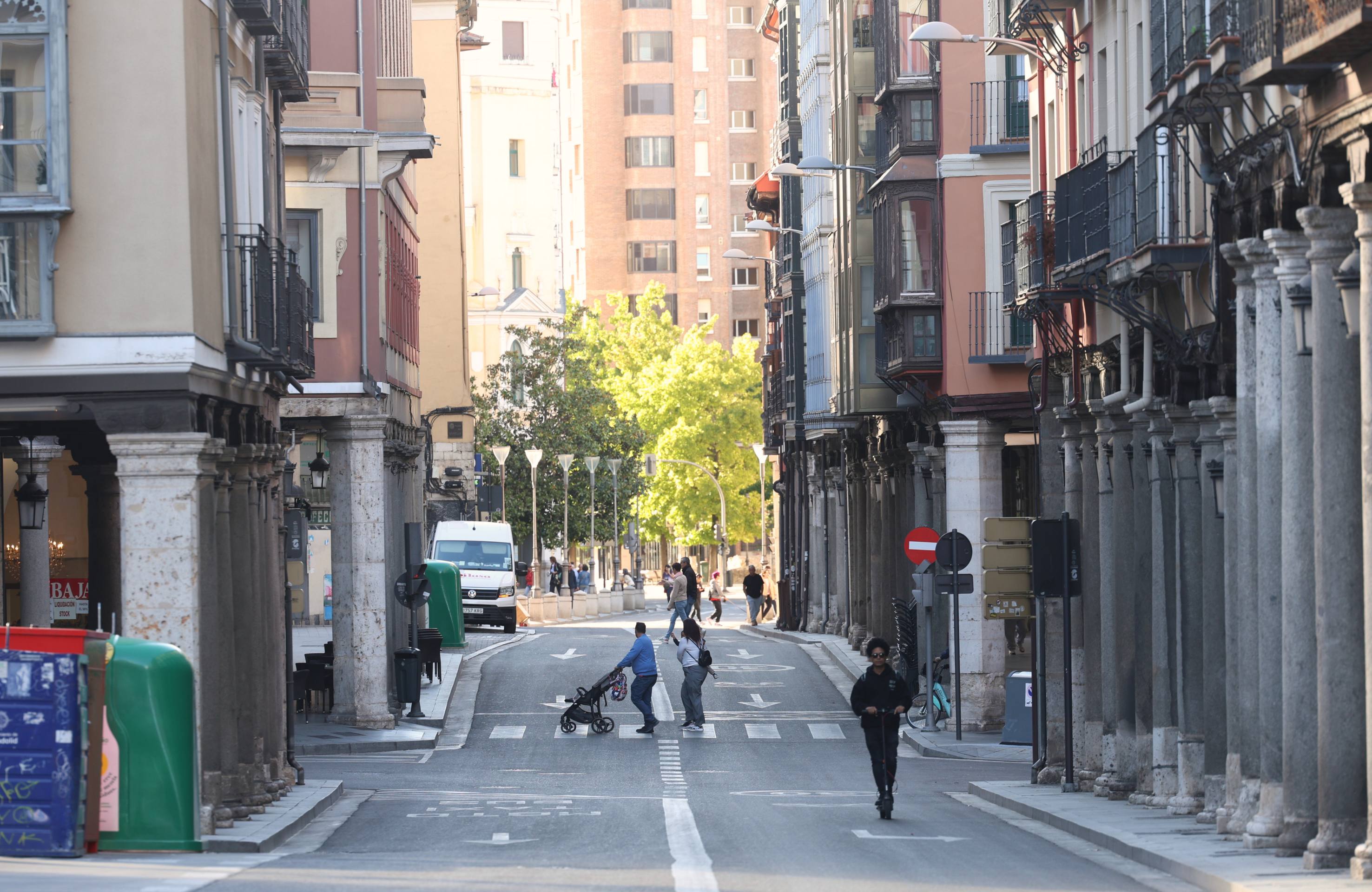 Las imágenes del Día sin Coche en Valladolid