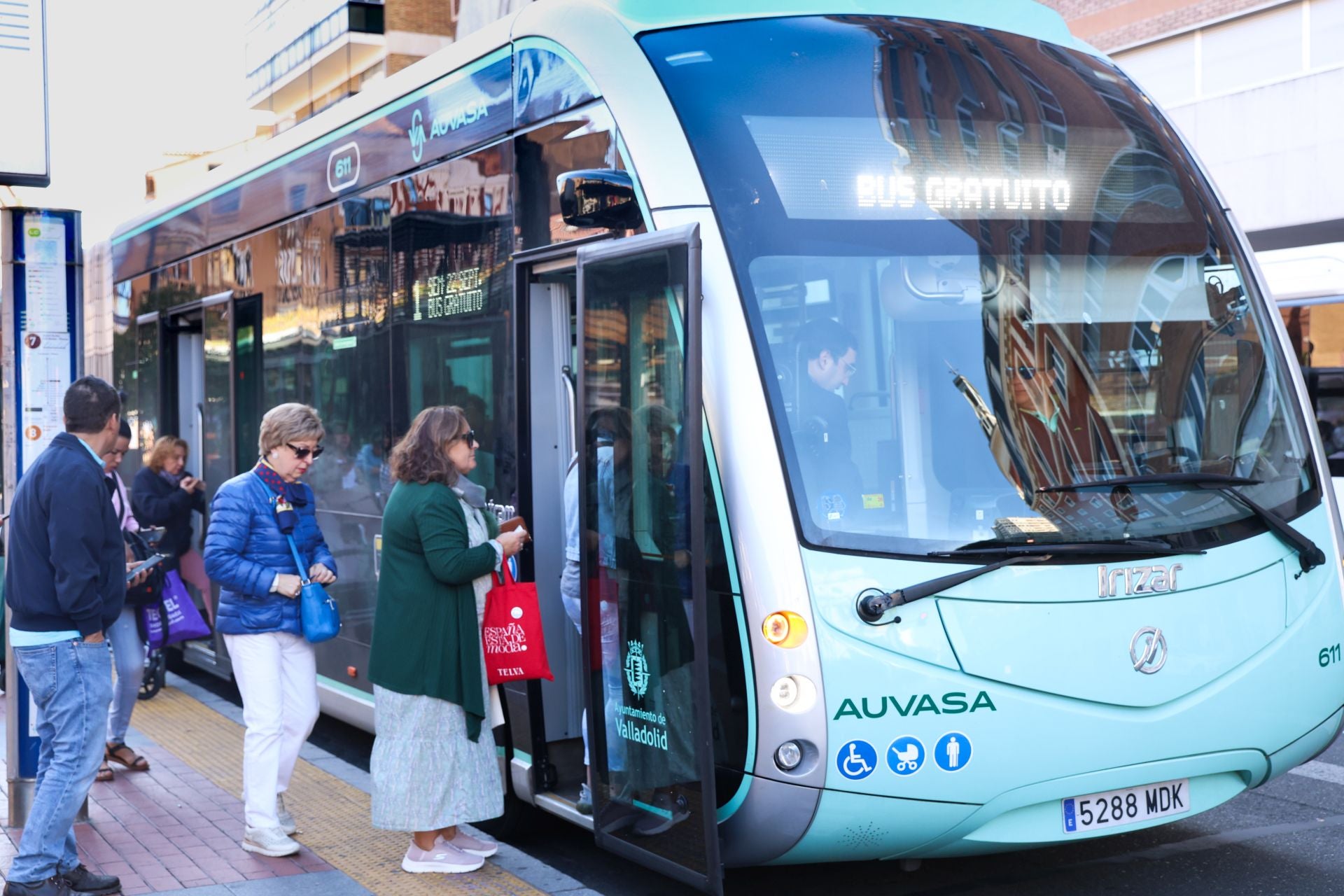 Las imágenes del Día sin Coche en Valladolid