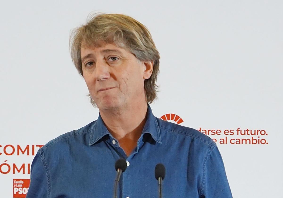 Carlos Martínez, en el Comité Autonómico del PSOE este sábado.