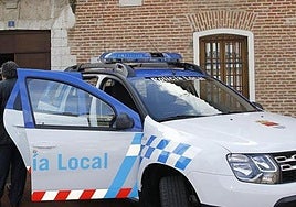 Coche de la Policía Municipal de Laguna en una imagen de archivo.