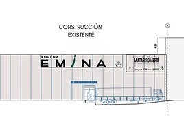 Proyecto de contrucción del centro logístico de Emina Rueda.