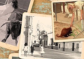 Collage con fotos antiguas de Matapozuelos