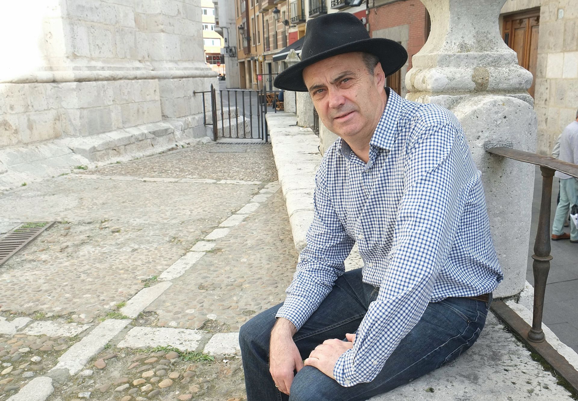 El poeta Fermín Herrero.