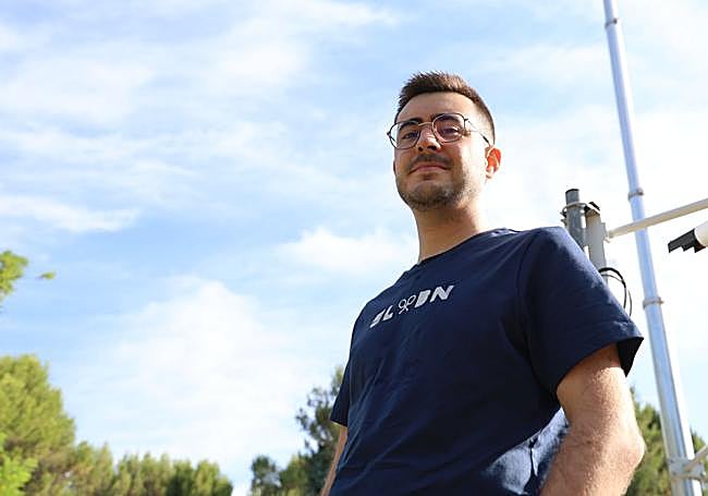 Pablo Álvarez, en la Delegación de la AEMET en Castilla y León