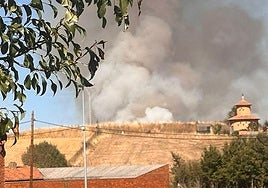 Imagen del incendio