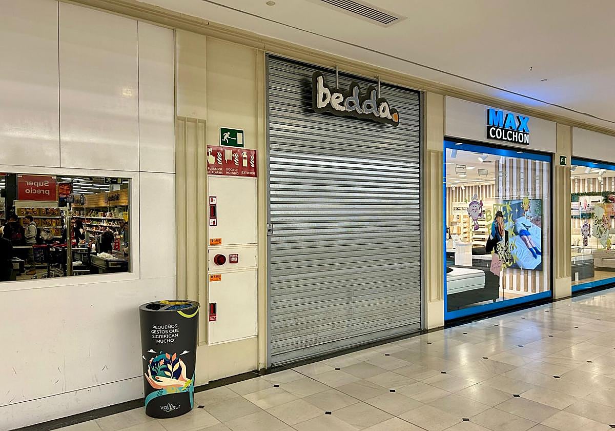 Centro de Bedda en Vallsur cerrado.