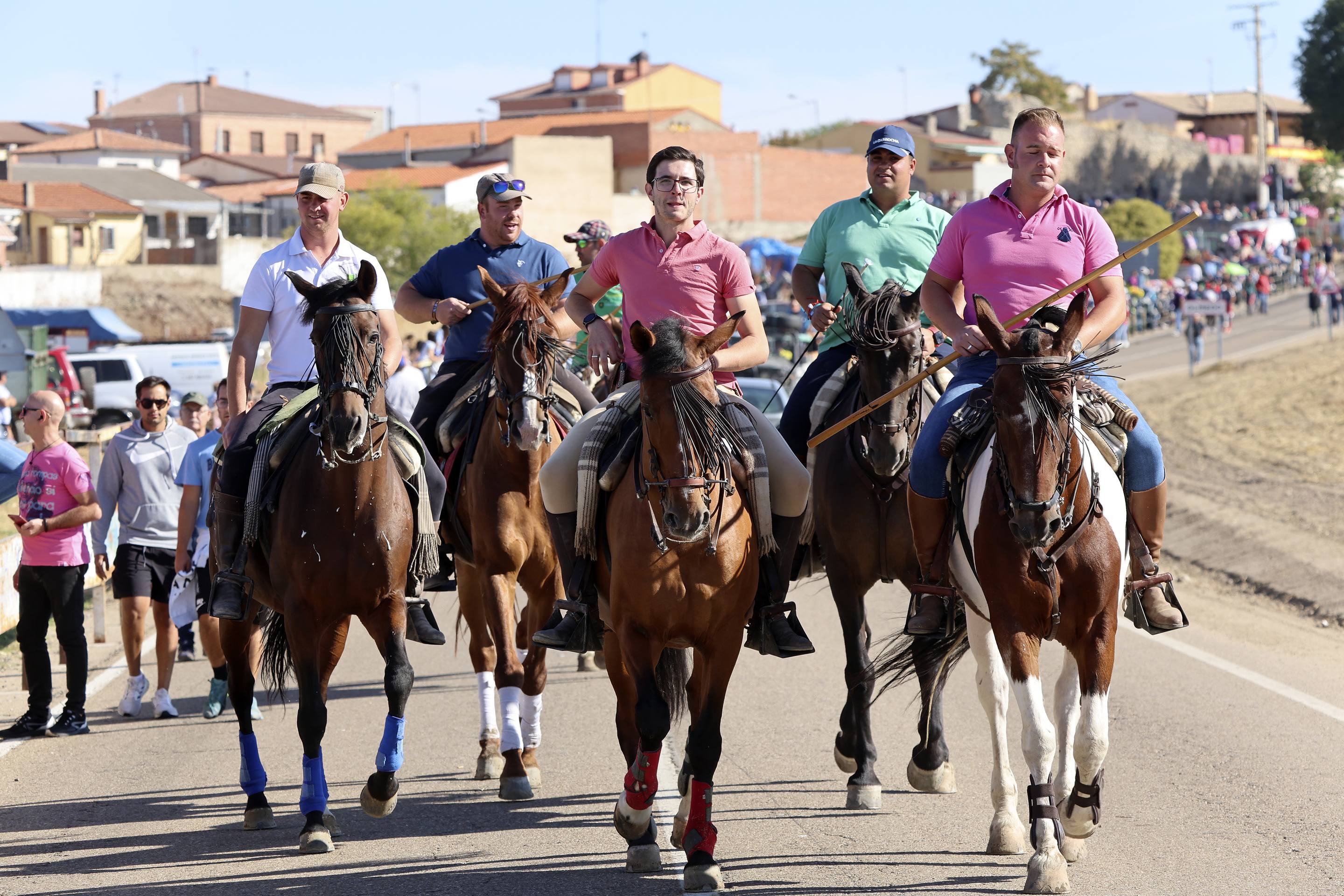 Las imágenes del encierro en Olmedo