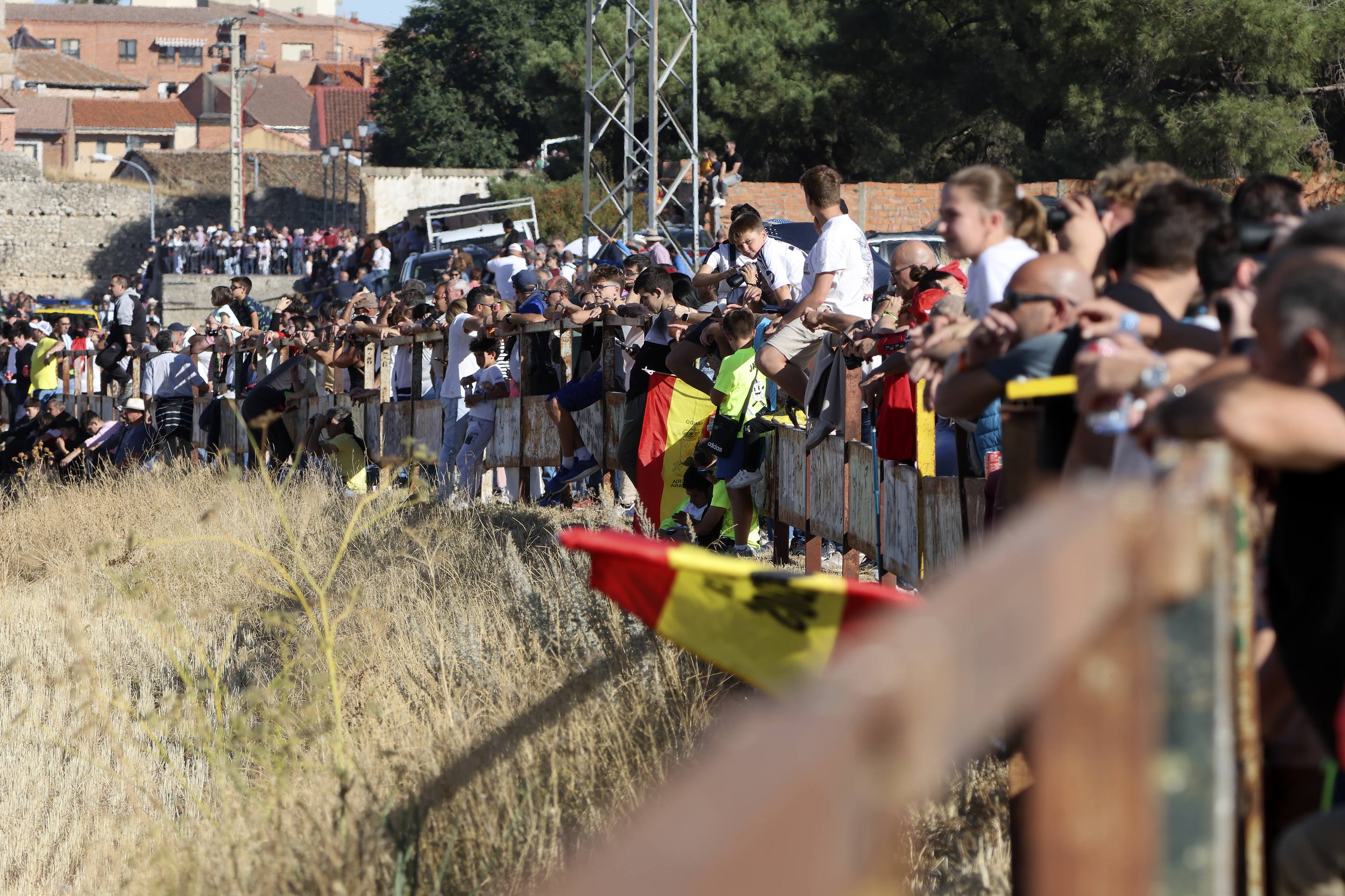 Las imágenes del encierro en Olmedo