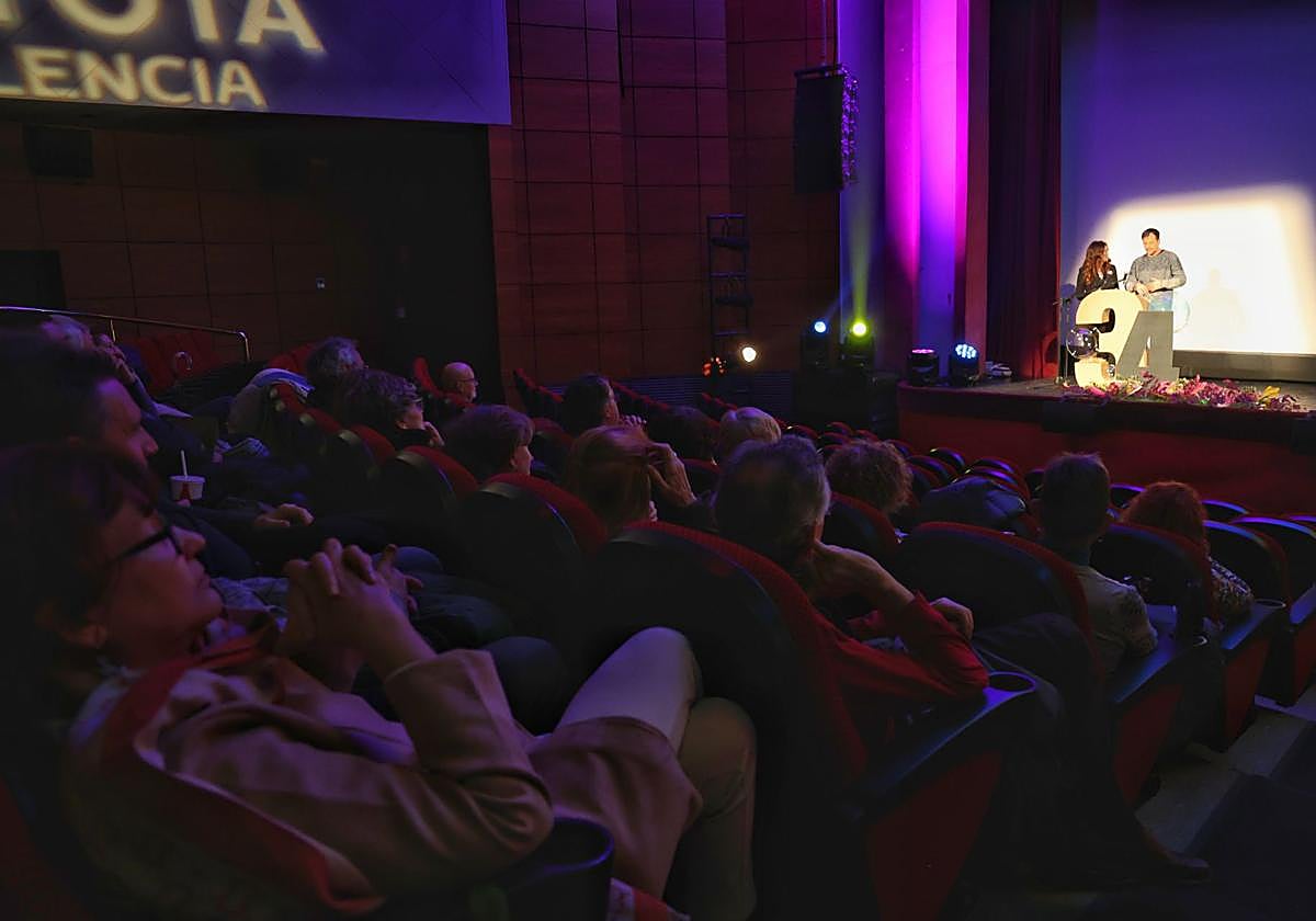 Inauguración de la Muestra de Cine del año pasado.