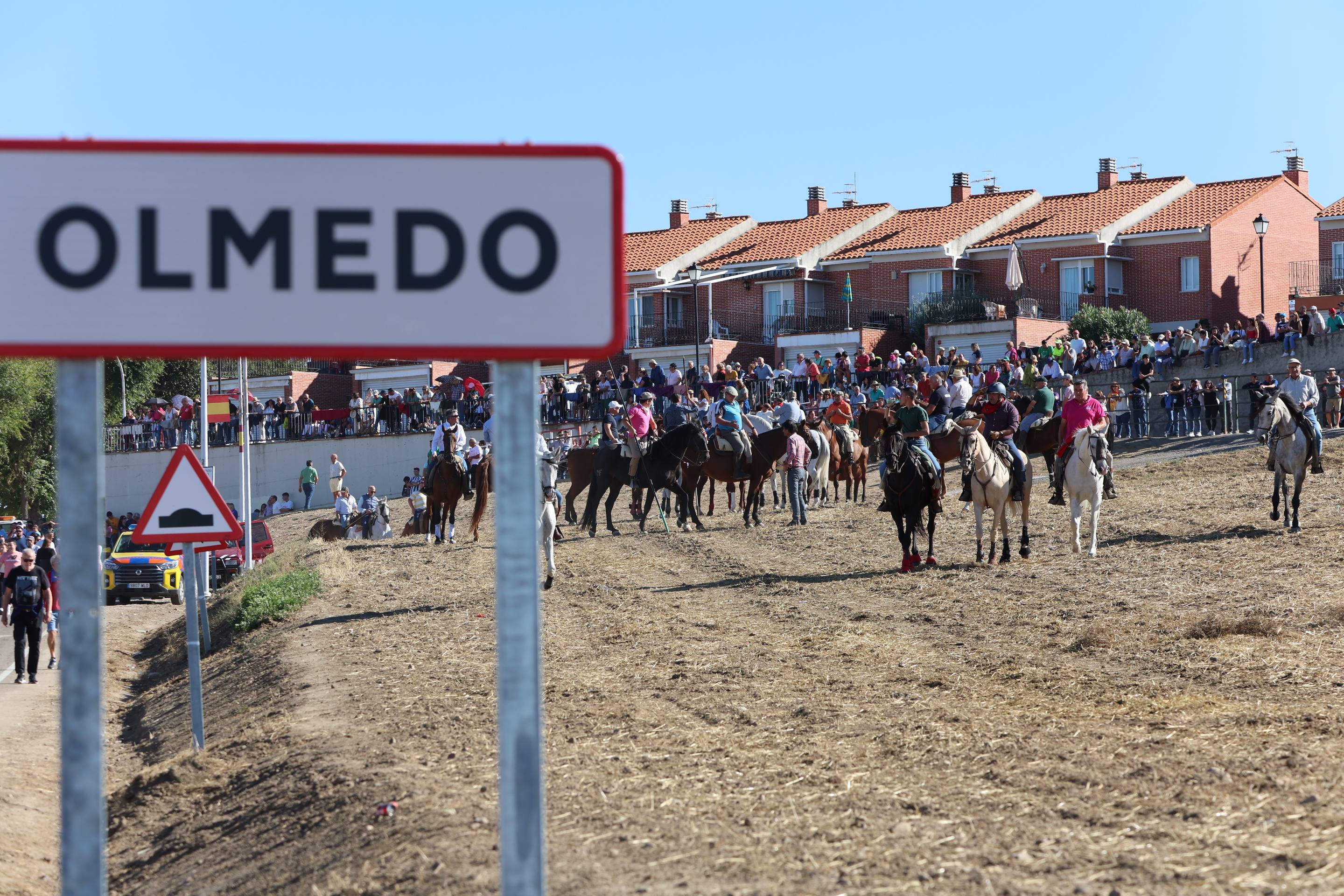 El encierro en Olmedo, en imágenes