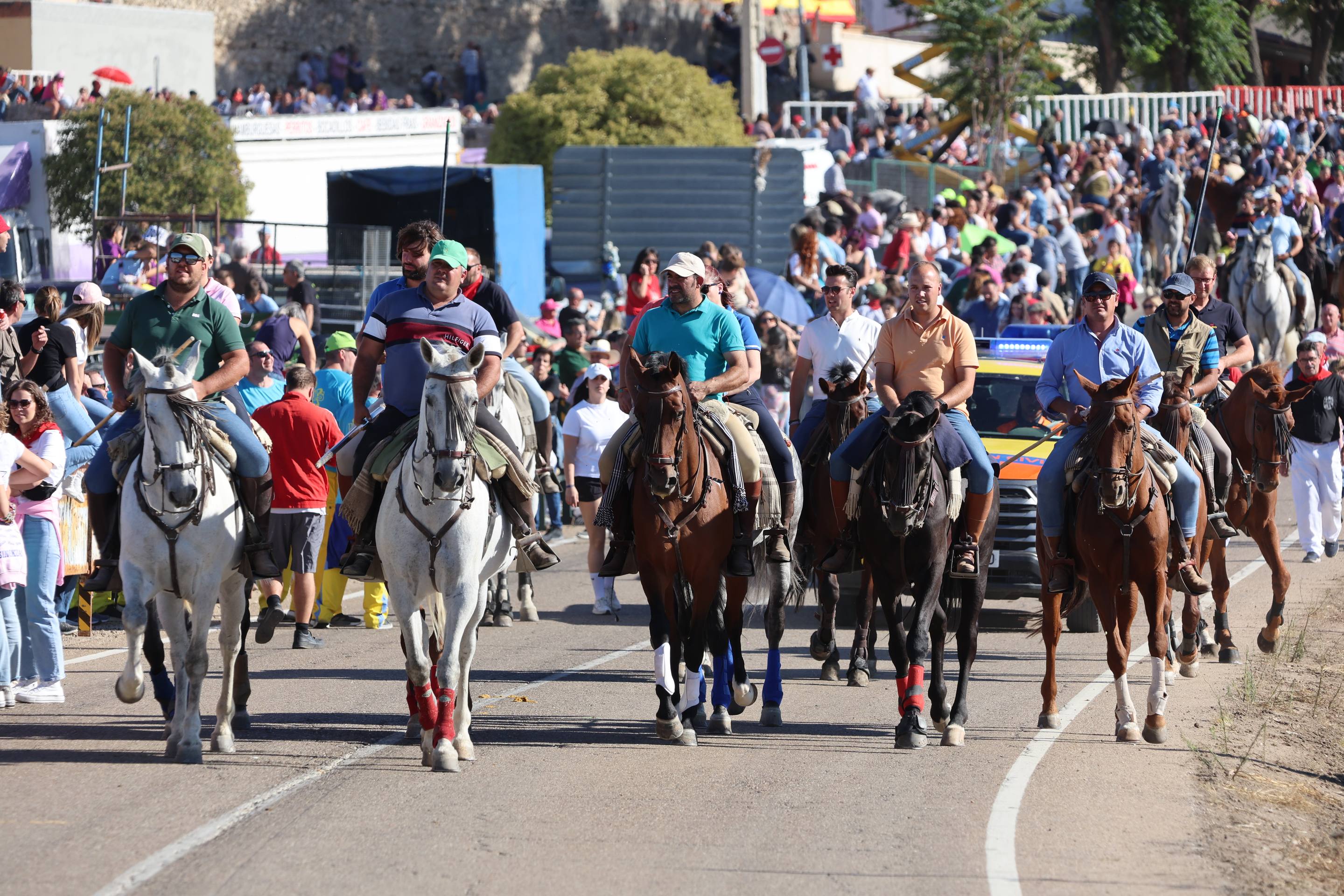 El encierro en Olmedo, en imágenes