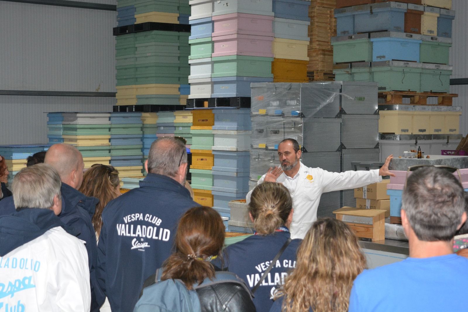 Así ha transcurrido la ruta de scooters y vespas por la provincia