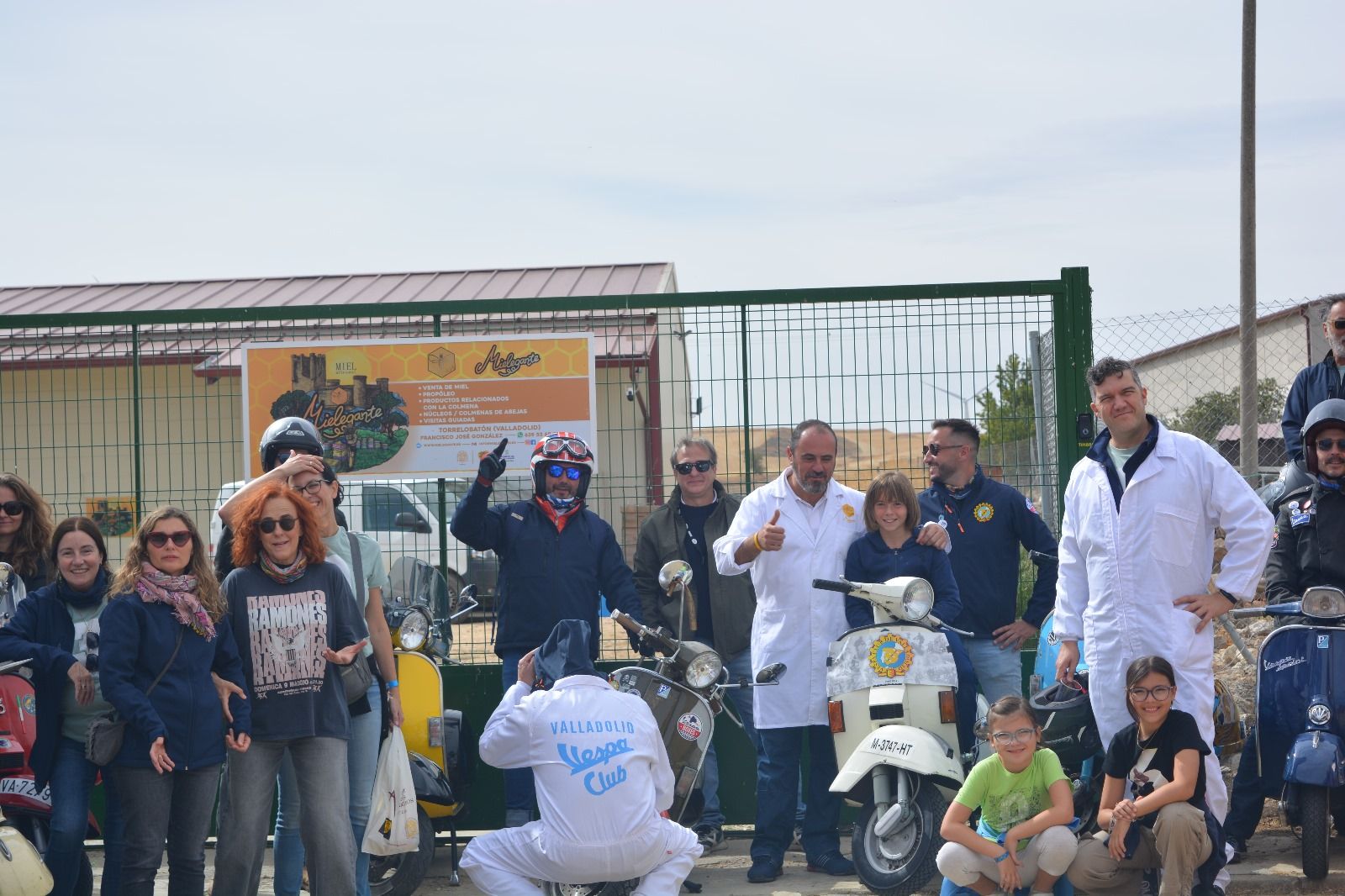 Así ha transcurrido la ruta de scooters y vespas por la provincia