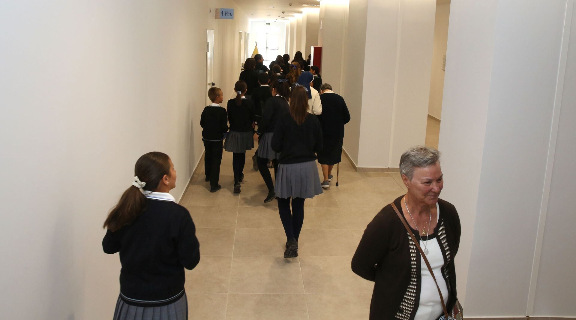 La inauguración del colegio de las Concepcionistas, en imágenes