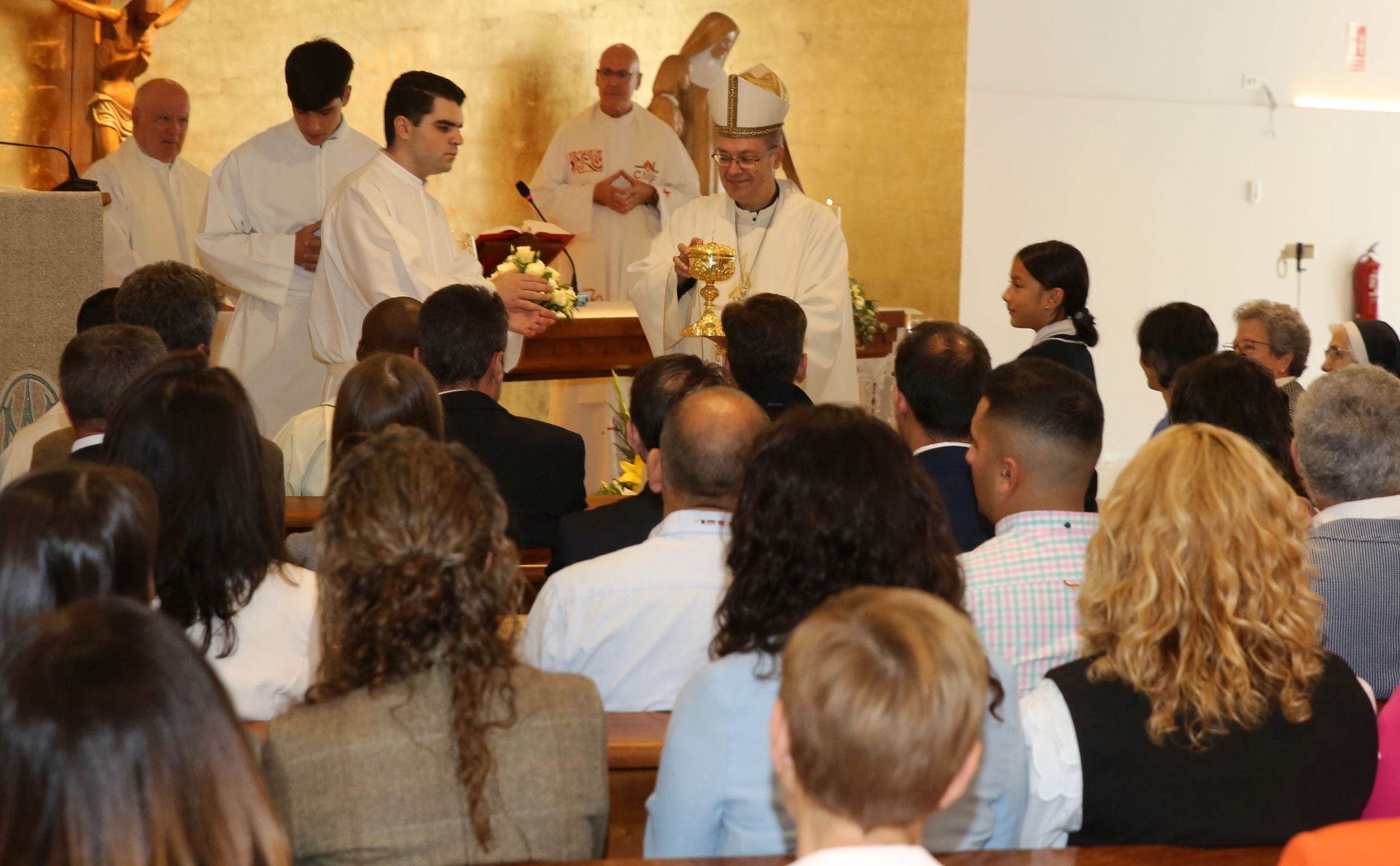 La inauguración del colegio de las Concepcionistas, en imágenes