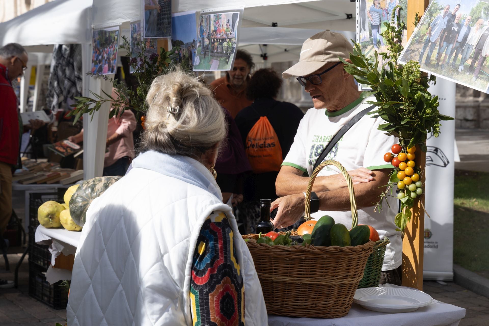 Día de los vecinos en la Plaza de la Universidad de Valladolid
