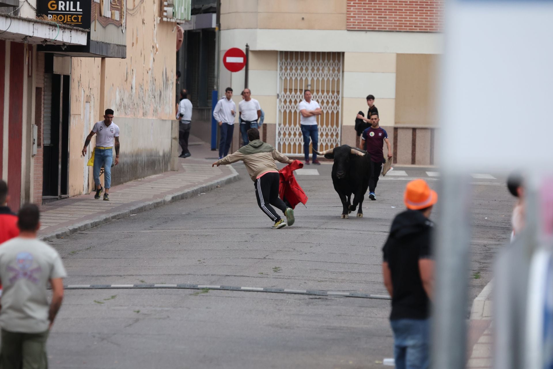Las imágenes del encierro urbano celebrado en Íscar