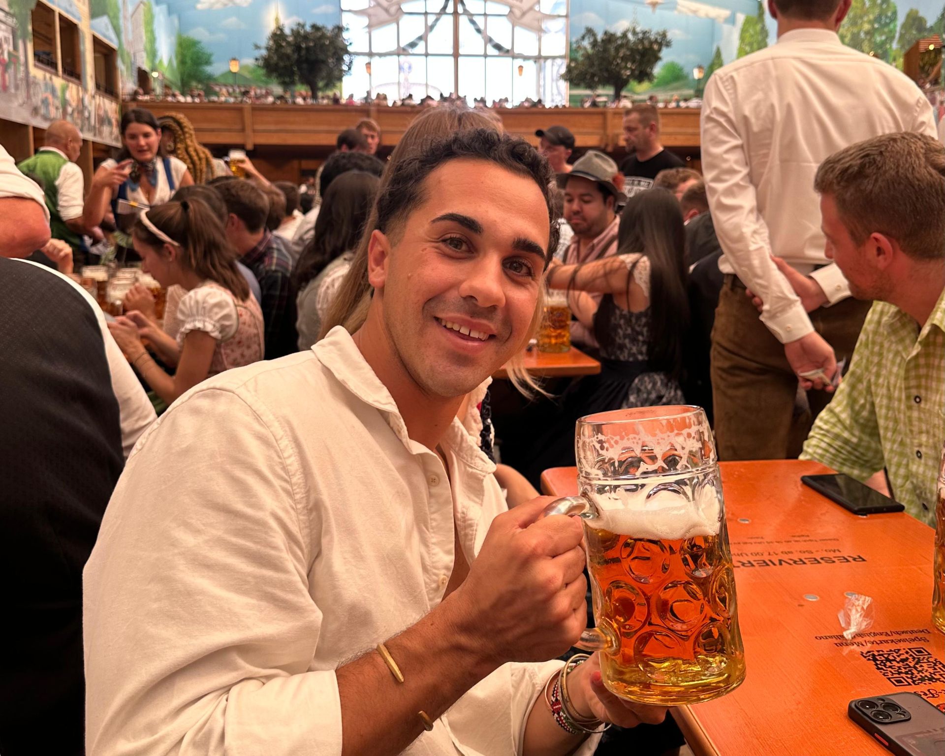Fernando Rico en el Oktoberfest en Munich