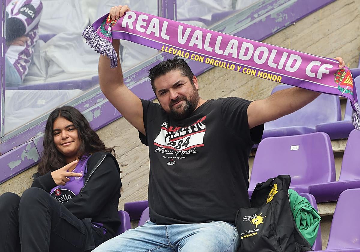 Búscate en la grada del Real Valladolid-Cultural Leonesa 3/4