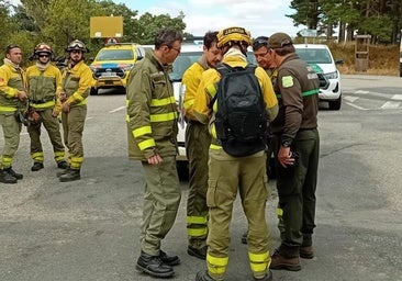 La lluvia alivia el incendio del nordeste de Segovia y los evacuados vuelven a casa
