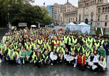 Más de 300 voluntarios apuntalarán la Marcha contra el Cáncer de Valladolid: «Todo el mundo es válido»