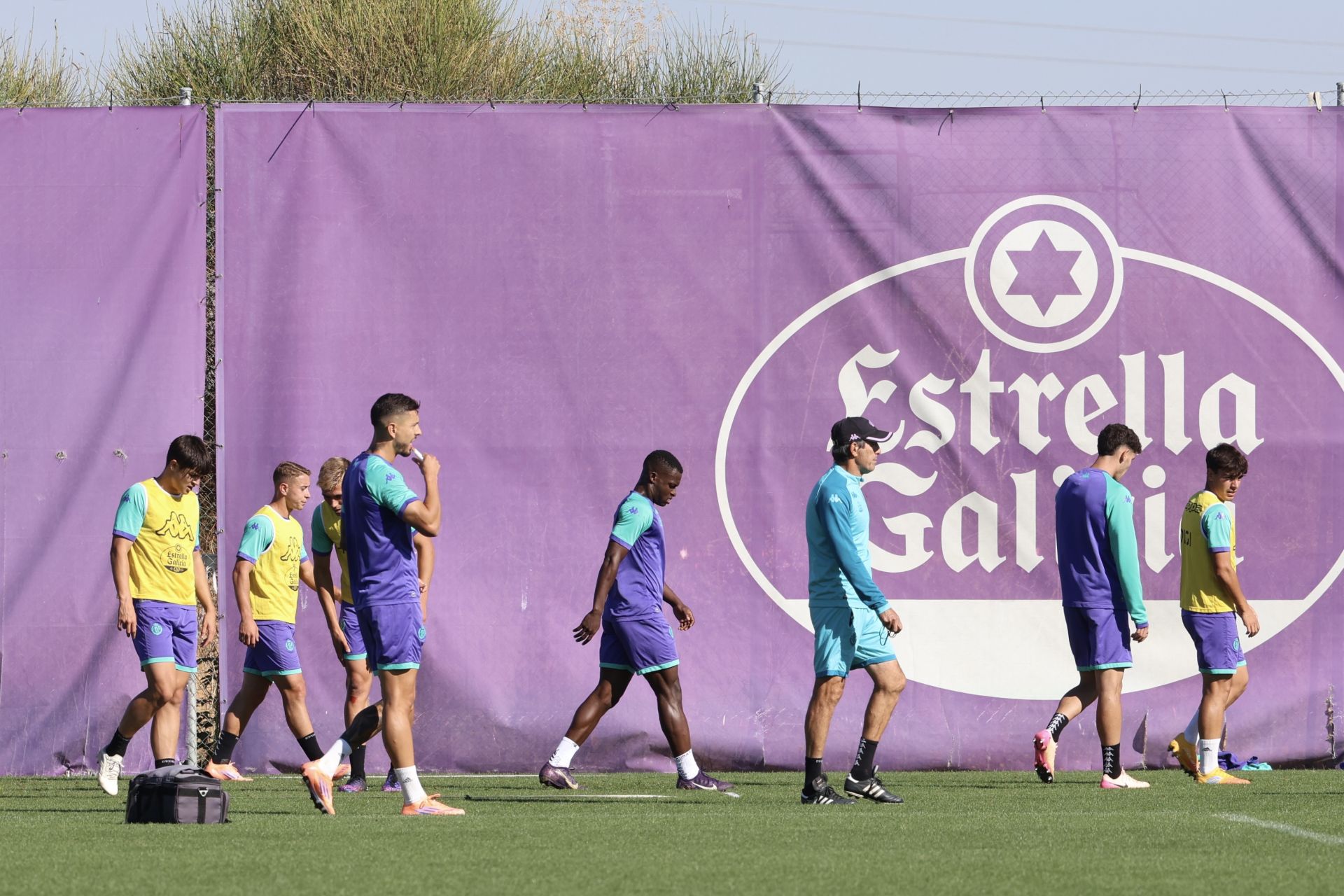 El entrenamiento tras la derrota ante la Cultural, en imágenes