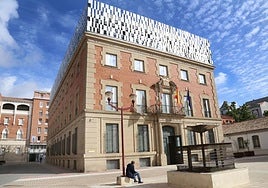 Edificio de la Audiencia de Palencia.