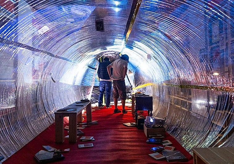 Una de las instalaciones del festival.