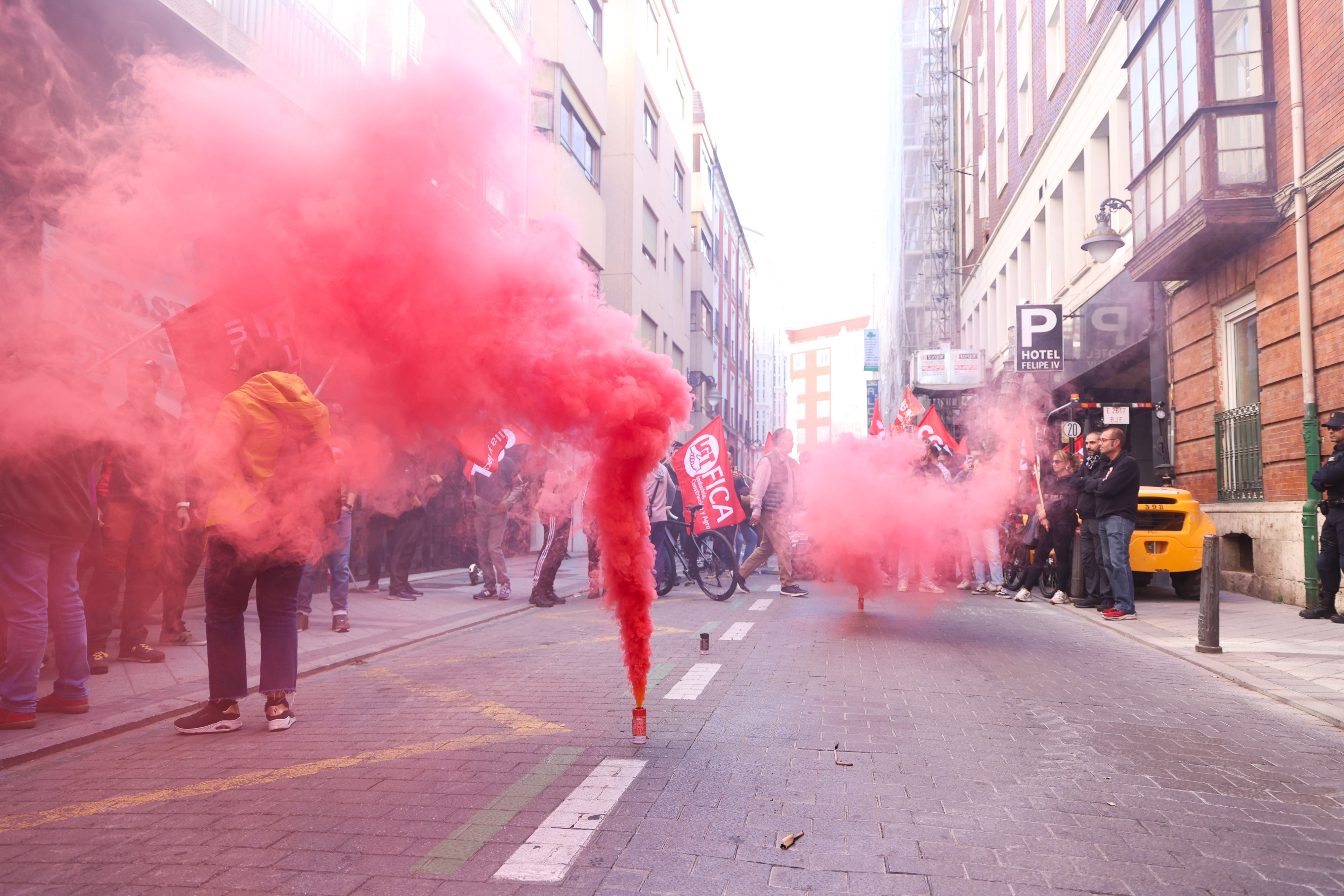 La manifestación de Frenos y Conjuntos en imágenes