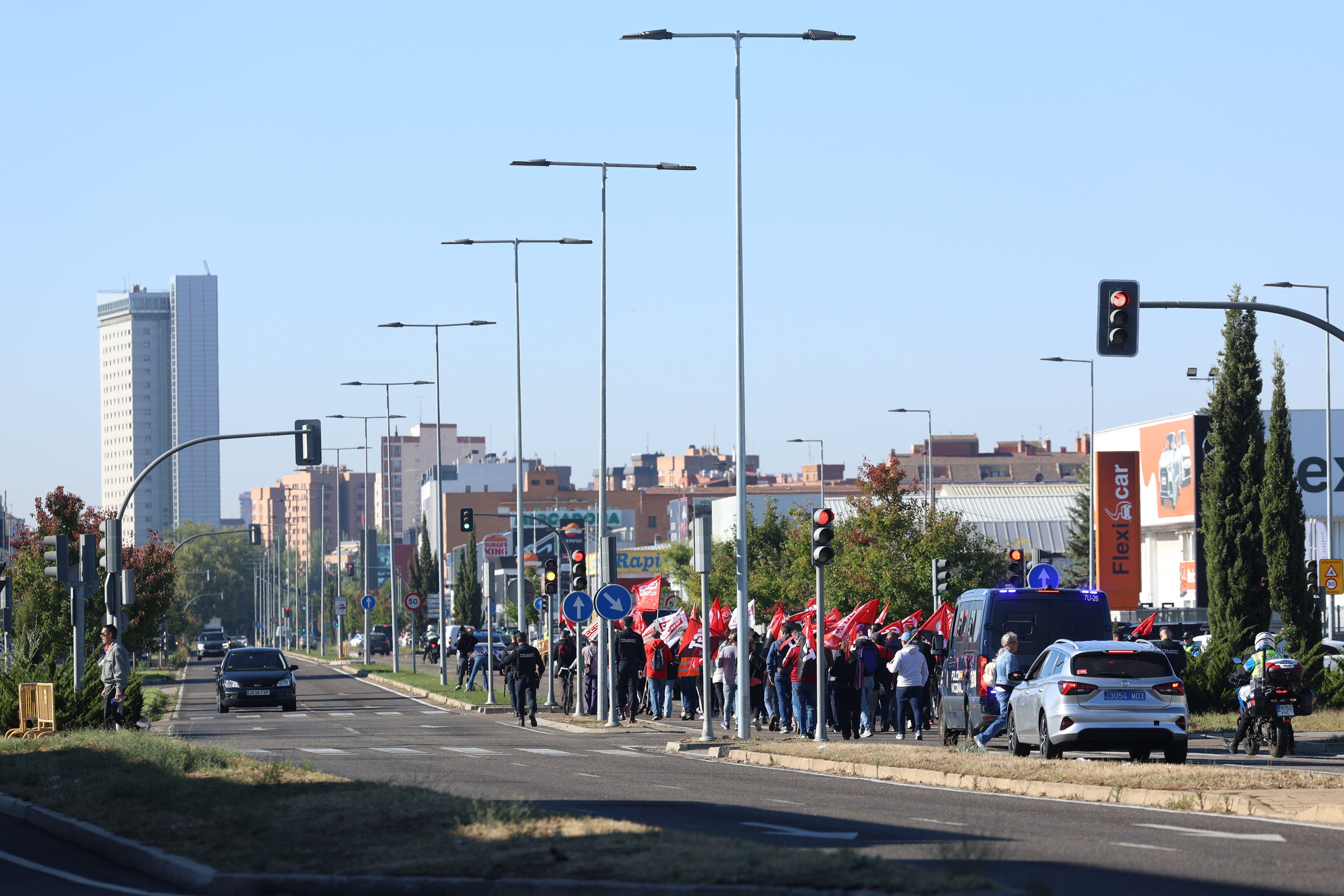 La manifestación de Frenos y Conjuntos en imágenes
