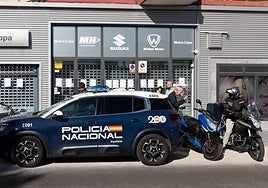 Concesionario de Motos Copa que ha cerrado por sorpresa en Valladolid.